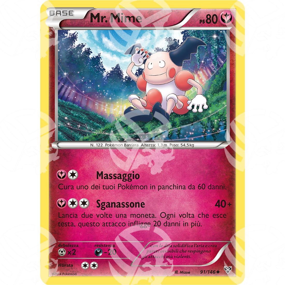 XY - Mr. Mime - 91/146 - Warcard - XY - Mr. Mime - 91/146 i prezzi più bassi sul mercato, solo da www.warcardshop.com! Carte singole, box, buste e mazzi.