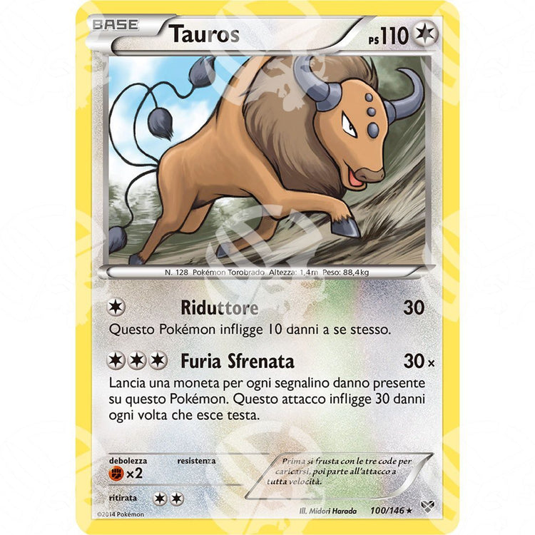 XY - Tauros - 100/146 - Warcard - XY - Tauros - 100/146 i prezzi più bassi sul mercato, solo da www.warcardshop.com! Carte singole, box, buste e mazzi.