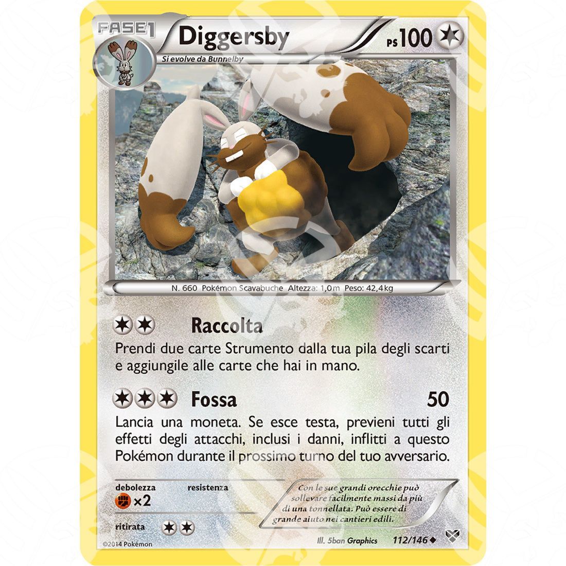 XY - Diggersby - 112/146 - Warcard - XY - Diggersby - 112/146 i prezzi più bassi sul mercato, solo da www.warcardshop.com! Carte singole, box, buste e mazzi.