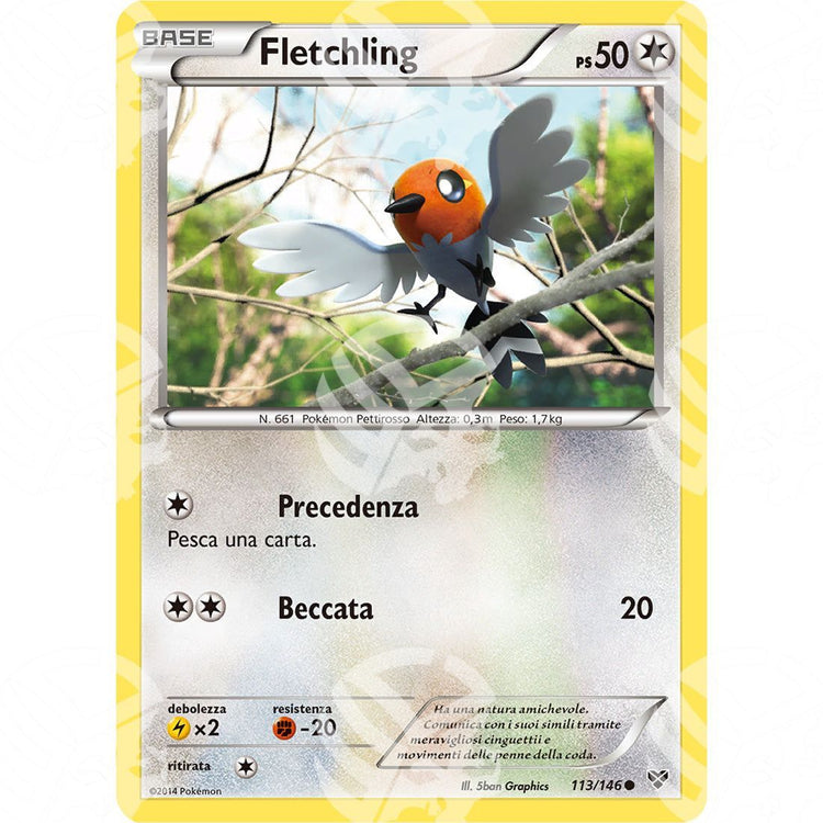 XY - Fletchling - 113/146 - Warcard - XY - Fletchling - 113/146 i prezzi più bassi sul mercato, solo da www.warcardshop.com! Carte singole, box, buste e mazzi.