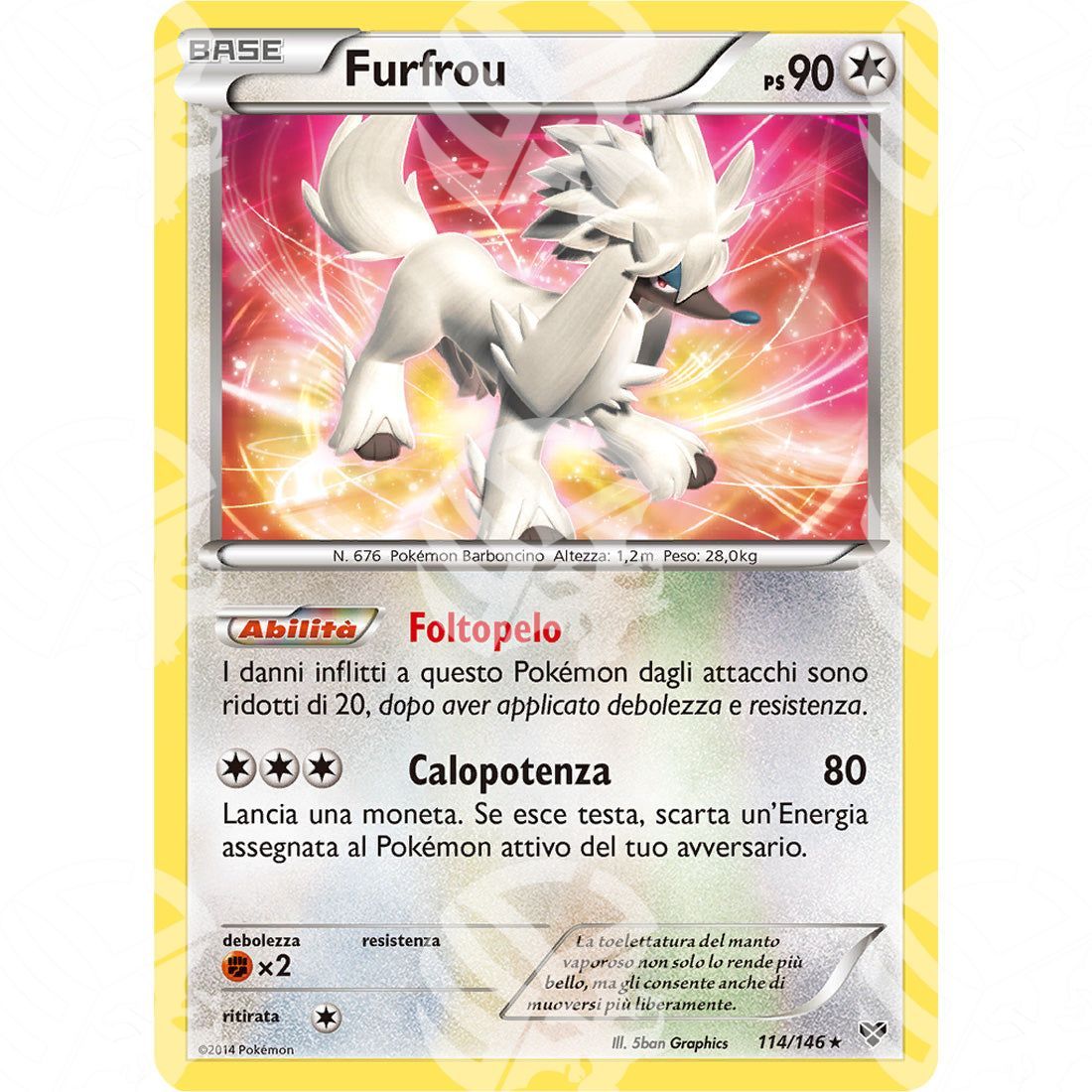 XY - Furfrou - Holo Rare 114/146 - Warcard - XY - Furfrou - Holo Rare 114/146 i prezzi più bassi sul mercato, solo da www.warcardshop.com! Carte singole, box, buste e mazzi.