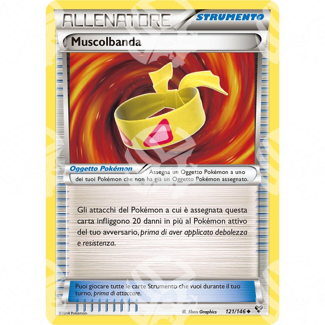 XY - Muscle Band - 121/146 - Warcard - XY - Muscle Band - 121/146 i prezzi più bassi sul mercato, solo da www.warcardshop.com! Carte singole, box, buste e mazzi.