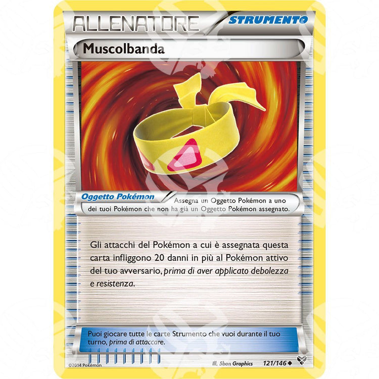XY - Muscle Band - 121/146 - Warcard - XY - Muscle Band - 121/146 i prezzi più bassi sul mercato, solo da www.warcardshop.com! Carte singole, box, buste e mazzi.