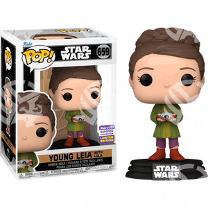 Young Leia with Lola 9cm Summer Convention - Warcard