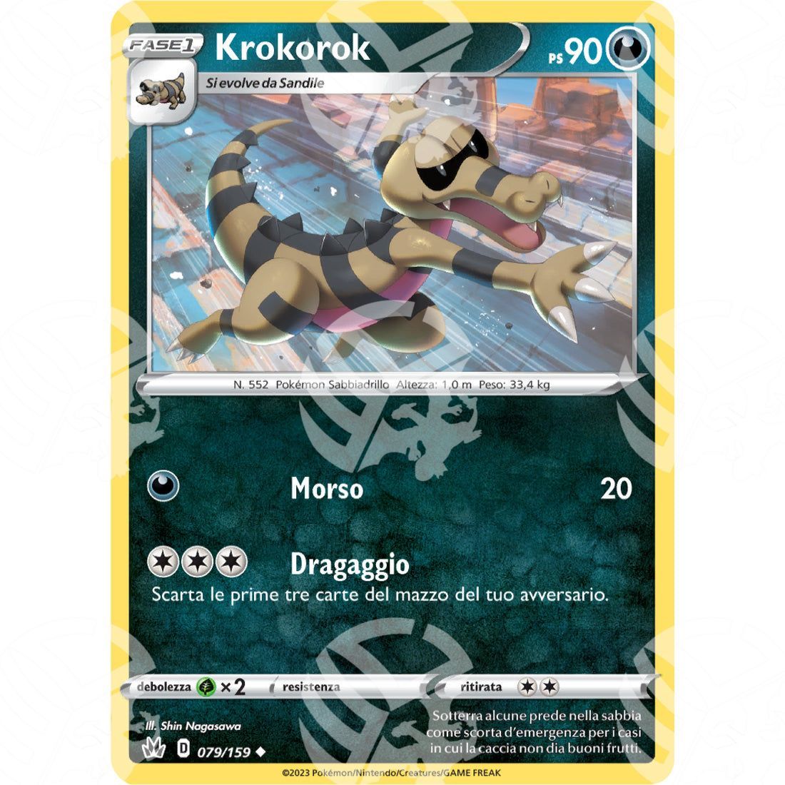 Zenit Regale - Krokorok - 079/159 - Warcard - Zenit Regale - Krokorok - 079/159 i prezzi più bassi sul mercato, solo da www.warcardshop.com! Carte singole, box, buste e mazzi.