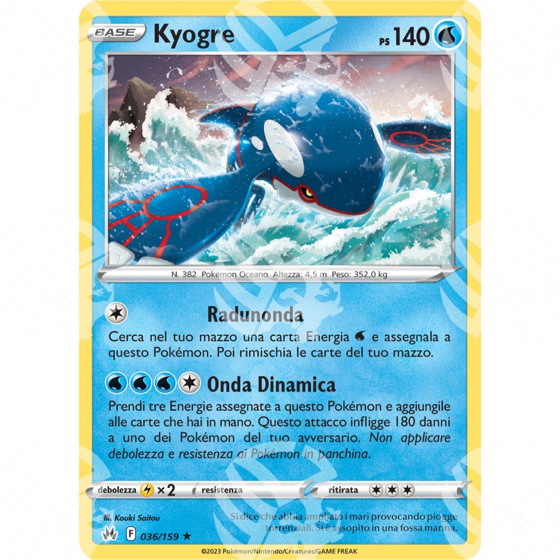 Zenit Regale - Kyogre - Holo Rare 036/159 - Warcard - Zenit Regale - Kyogre - Holo Rare 036/159 i prezzi più bassi sul mercato, solo da www.warcardshop.com! Carte singole, box, buste e mazzi.