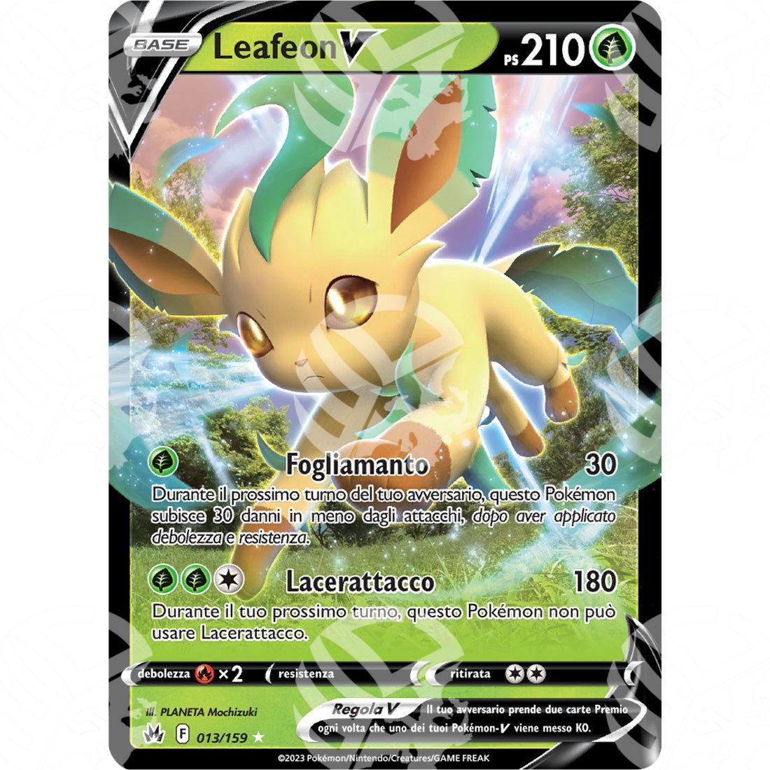 Zenit Regale - Leafeon V - Ultra Rare 013/159 - Warcard - Zenit Regale - Leafeon V - Ultra Rare 013/159 i prezzi più bassi sul mercato, solo da www.warcardshop.com! Carte singole, box, buste e mazzi.