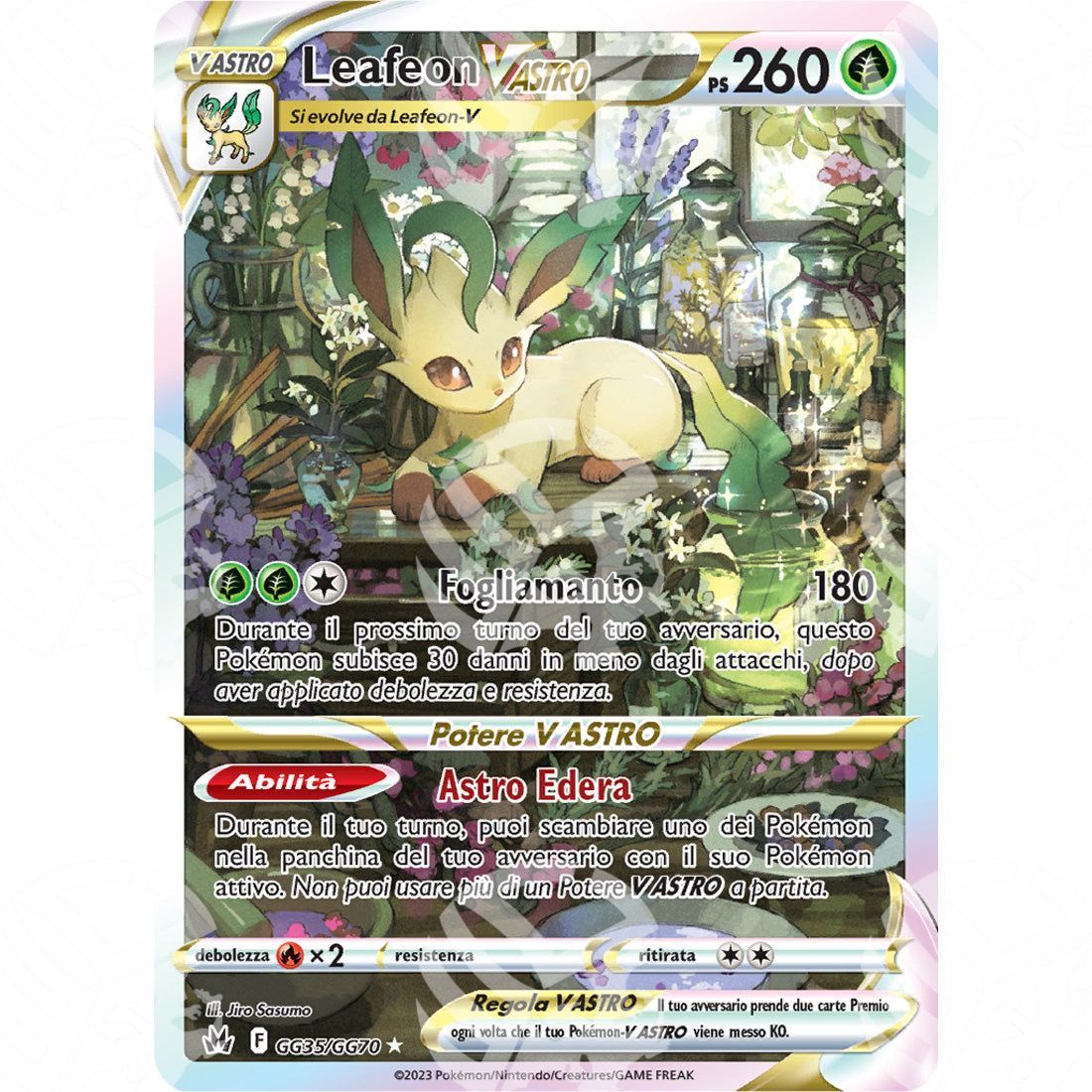 Zenit Regale - Leafeon VSTAR - Ultra Rare GG35/GG70 - Warcard - Zenit Regale - Leafeon VSTAR - Ultra Rare GG35/GG70 i prezzi più bassi sul mercato, solo da www.warcardshop.com! Carte singole, box, buste e mazzi.