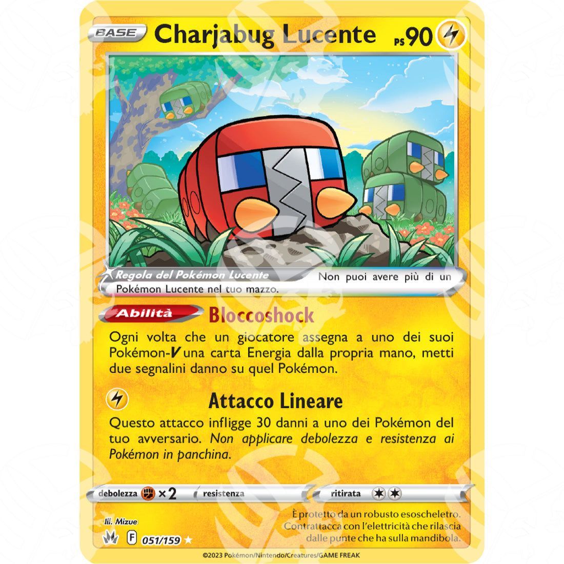 Zenit Regale - Radiant Charjabug - Ultra Rare 051/159 - Warcard - Zenit Regale - Radiant Charjabug - Ultra Rare 051/159 i prezzi più bassi sul mercato, solo da www.warcardshop.com! Carte singole, box, buste e mazzi.