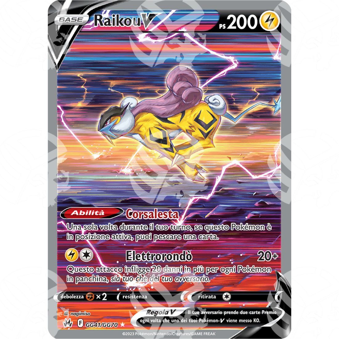 Zenit Regale - Raikou V - Ultra Rare GG41/GG70 - Warcard - Zenit Regale - Raikou V - Ultra Rare GG41/GG70 i prezzi più bassi sul mercato, solo da www.warcardshop.com! Carte singole, box, buste e mazzi.