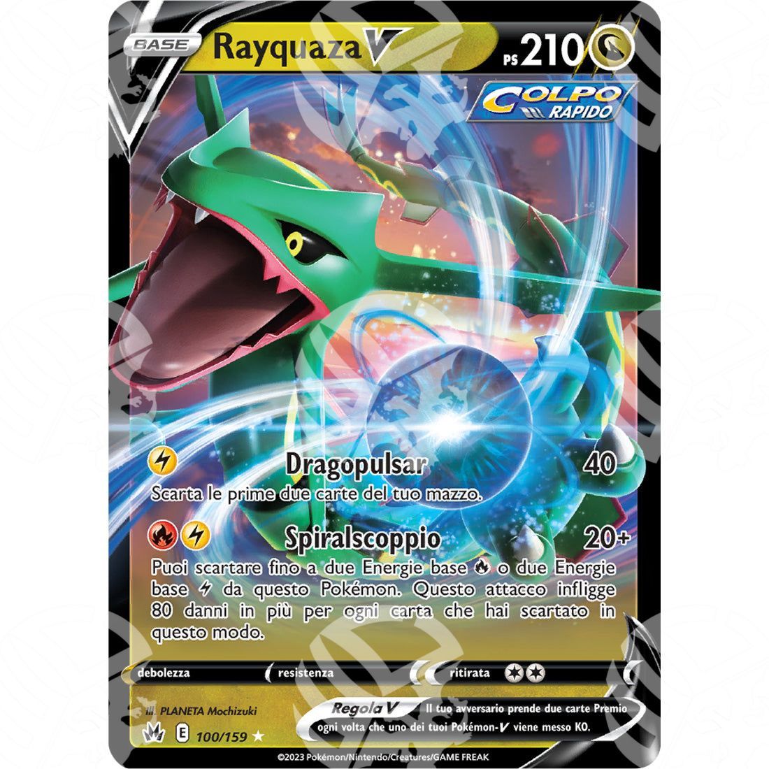 Zenit Regale - Rayquaza V - Ultra Rare 100/159 - Warcard - Zenit Regale - Rayquaza V - Ultra Rare 100/159 i prezzi più bassi sul mercato, solo da www.warcardshop.com! Carte singole, box, buste e mazzi.