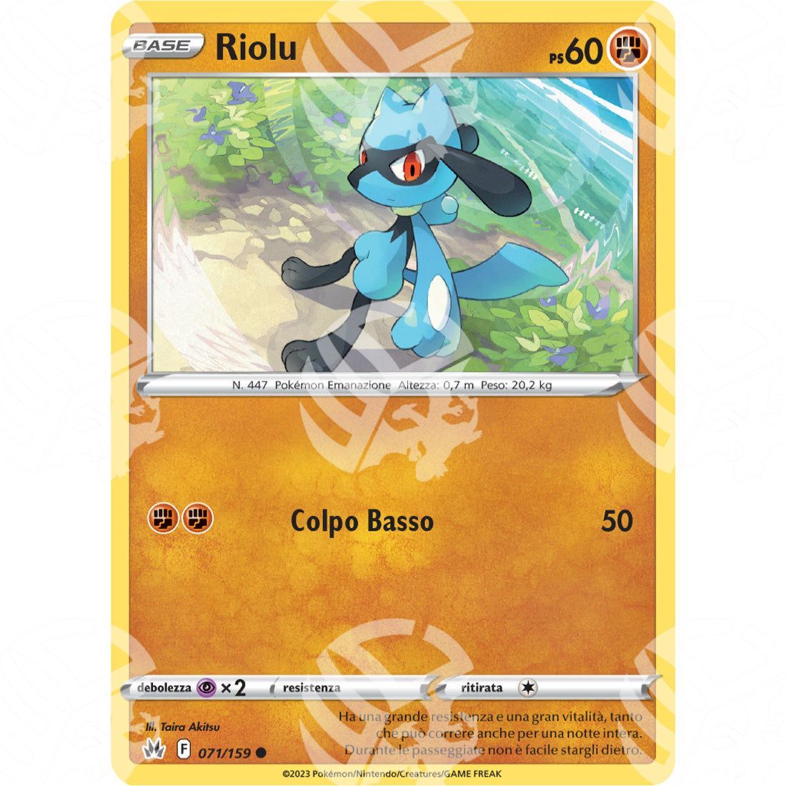 Zenit Regale - Riolu - 071/159 - Warcard - Zenit Regale - Riolu - 071/159 i prezzi più bassi sul mercato, solo da www.warcardshop.com! Carte singole, box, buste e mazzi.