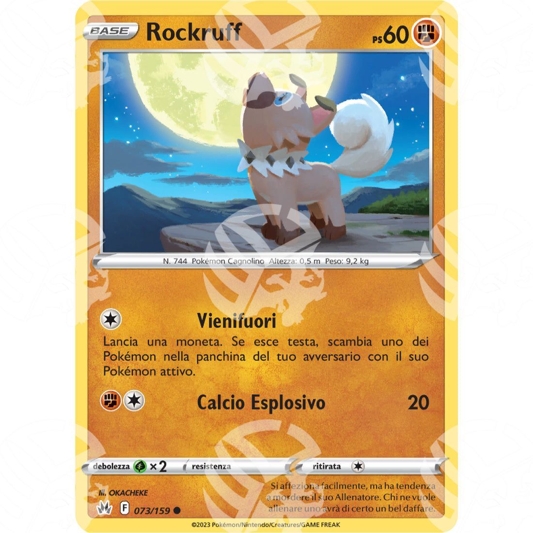 Zenit Regale - Rockruff - 073/159 - Warcard - Zenit Regale - Rockruff - 073/159 i prezzi più bassi sul mercato, solo da www.warcardshop.com! Carte singole, box, buste e mazzi.