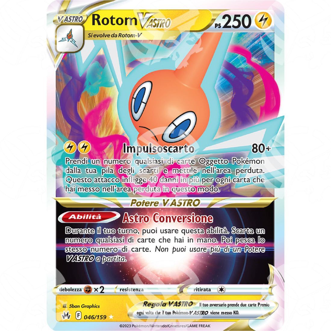 Zenit Regale - Rotom VSTAR - Ultra Rare 046/159 - Warcard - Zenit Regale - Rotom VSTAR - Ultra Rare 046/159 i prezzi più bassi sul mercato, solo da www.warcardshop.com! Carte singole, box, buste e mazzi.
