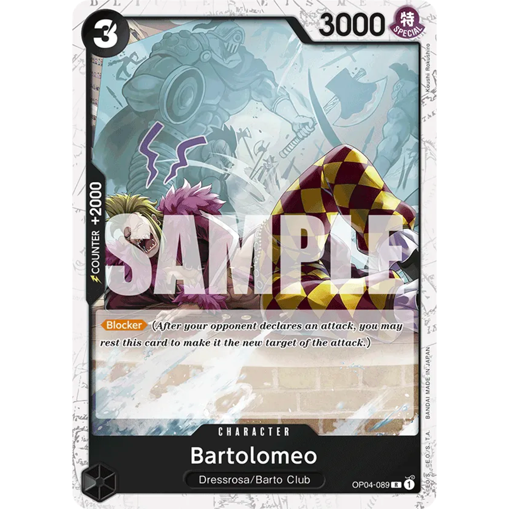 The Best - Premium Booster - Bartolomeo - Jolly Roger Foil-OP04-089j -525