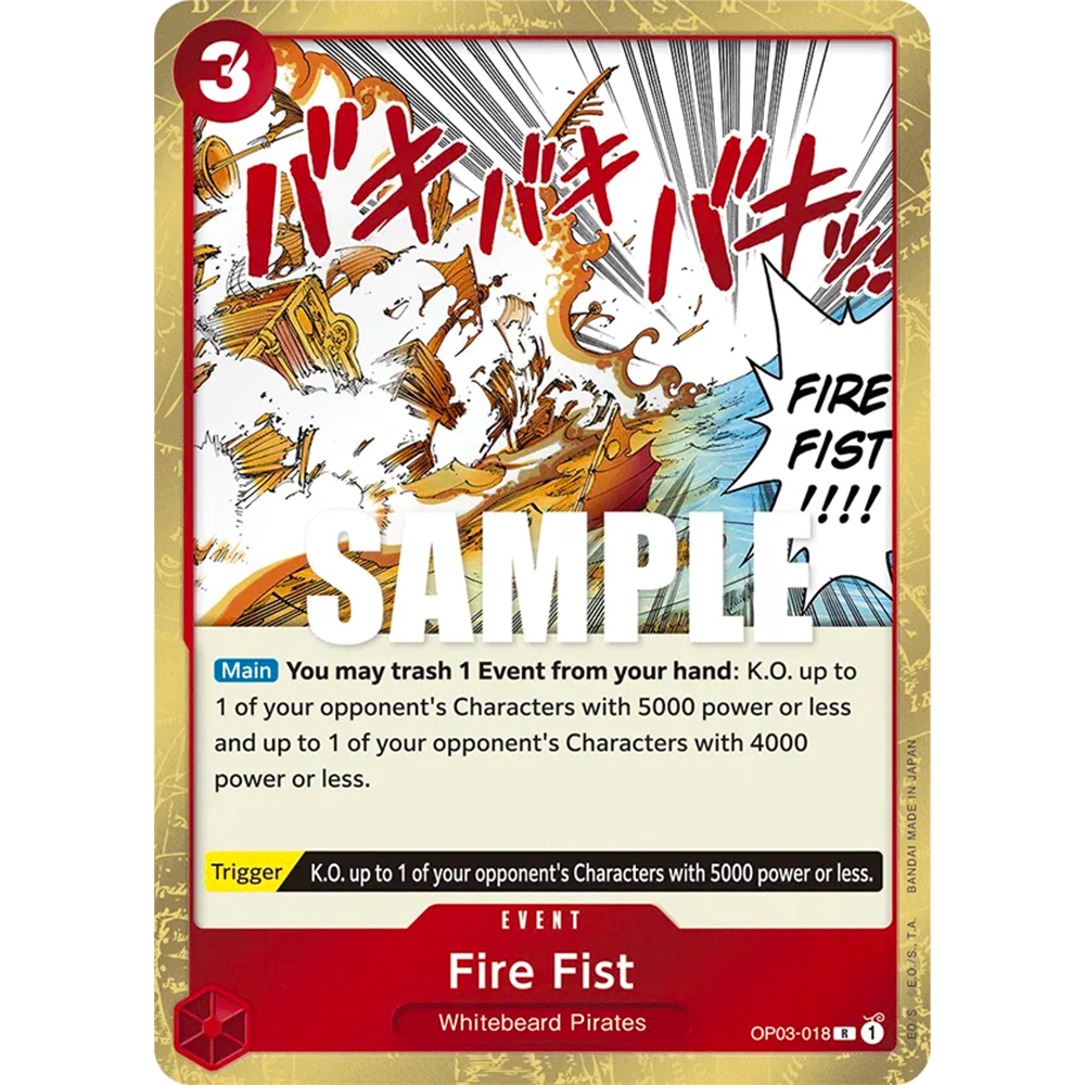 Pillars of Strength - Fire Fist-OP03-018 -162