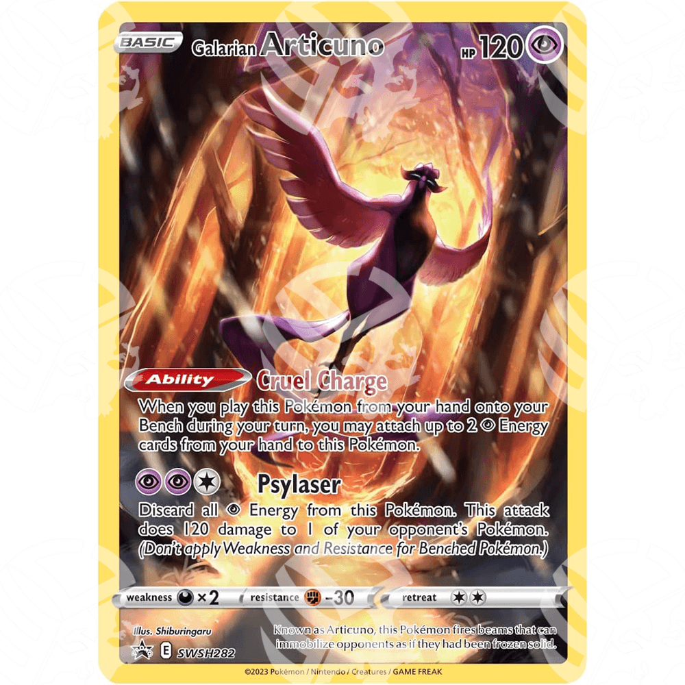 Black Star Promos - SWSH - Galarian Articuno - SWSH282 - Warcard - Black Star Promos - SWSH - Galarian Articuno - SWSH282 i prezzi più bassi sul mercato, solo da www.warcardshop.com! Carte singole, box, buste e mazzi.