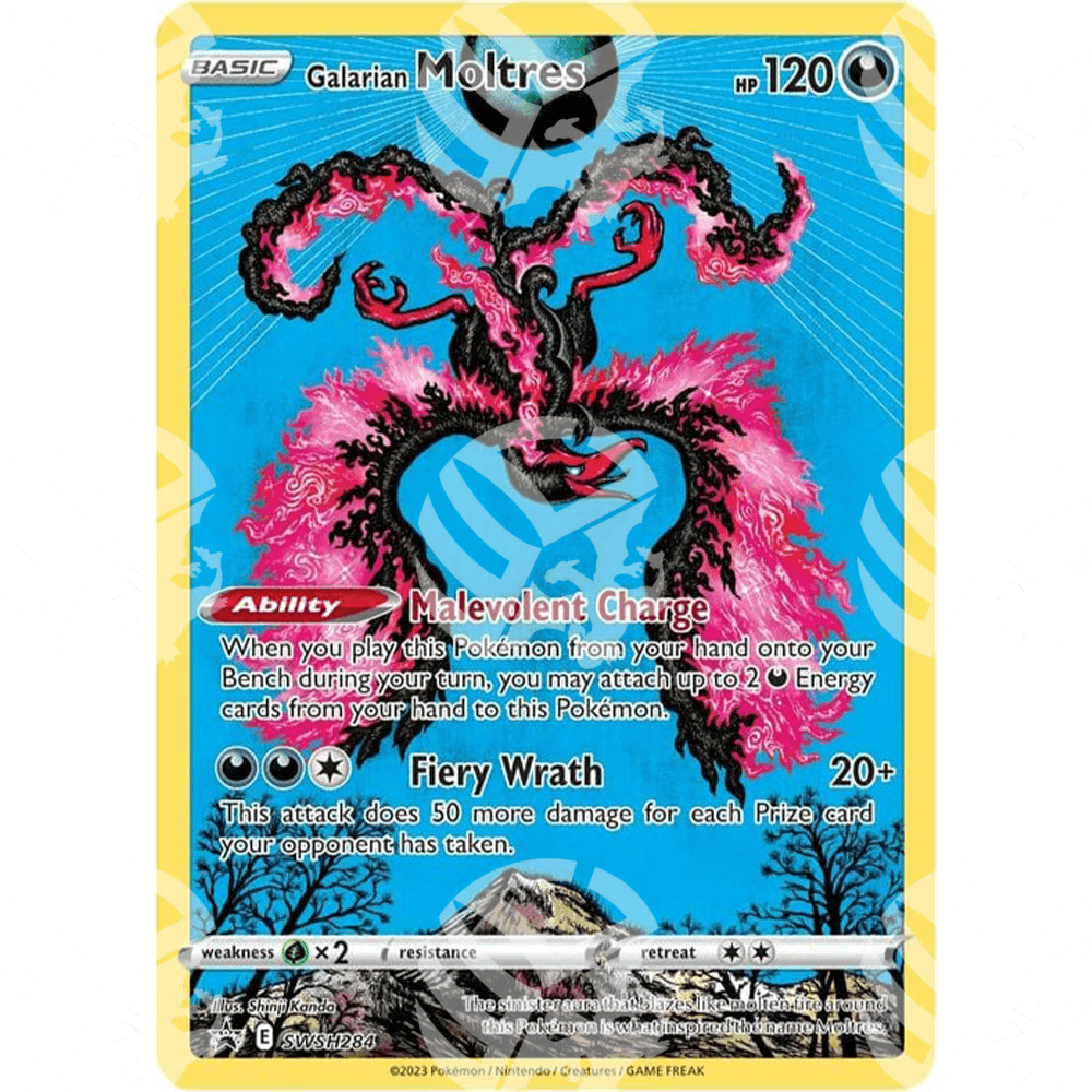 Black Star Promos - SWSH - Galarian Moltres - SWSH284 - Warcard - Black Star Promos - SWSH - Galarian Moltres - SWSH284 i prezzi più bassi sul mercato, solo da www.warcardshop.com! Carte singole, box, buste e mazzi.