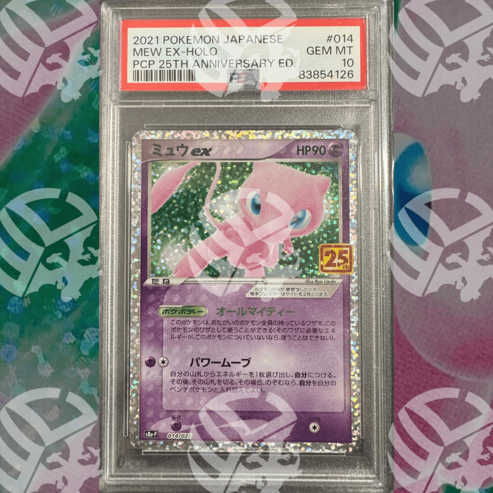 Mew Ex - 25th - PSA 10 - Warcard