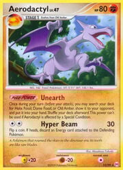 Platino Arceus - Aerodactyl Lv.47 - 13/99
