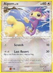 Alba Suprema - Aipom Lv.15 - 51/100 - Warcard