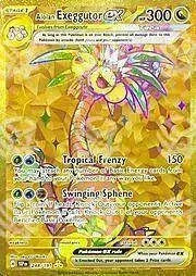 Scintille Folgoranti - Alolan Exeggutor ex - Gold Secret Rare | 248/191 - Warcard
