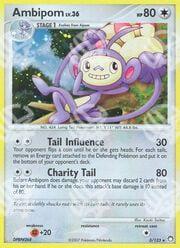 Tesori Misteriosi - Ambipom Lv.36 - Holo Rare 3/123 - Warcard