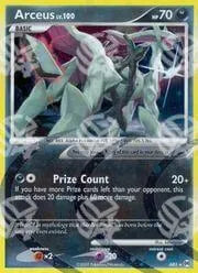Platino Arceus - Arceus Lv.100 - Holo Rare AR1