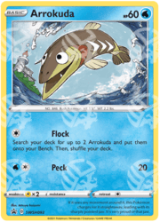 Black Star Promos - SWSH - Arrokuda - 093 - Warcard