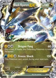 Black Star Promos - BW - Black Kyurem EX - Holo Promo BW62
