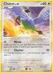 Alba Suprema - Chatot Lv.30 - 55/100 - Warcard