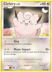 Diamante e Perla - Clefairy Lv.18 - 77/130