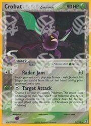 EX Specie Delta - Crobat δ Delta Species - Holo Rare 2/113 - Warcard