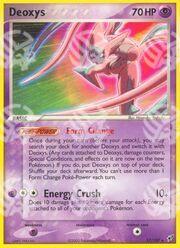 EX Deoxys - Deoxys - 17/107 - Warcard