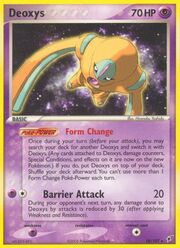 EX Deoxys - Deoxys - 18/107