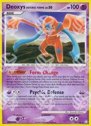 Il Risveglio dei Miti - Deoxys Defense Forme Lv.50 - 25/146 - Warcard