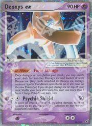 EX Deoxys - Deoxys EX - Holo Rare 99/107 - Warcard