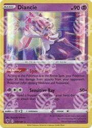 Voltaggio Sfolgorante - Diancie - Holo Rare 079/185 - Warcard