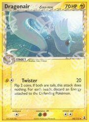 EX Specie Delta - Dragonair δ Delta Species - 42/113 - Warcard