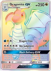 Sintonia Mentale - Dragonite GX - Rainbow | 248/236