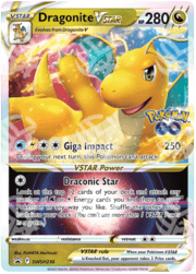Black Star Promos - SWSH - Dragonite VSTAR - 236 - Warcard