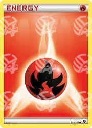 XY - Fire Energy - 133/146 - Warcard