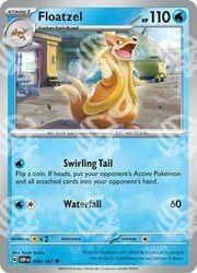 Ossidiana Infuocata - Floatzel - 049/197 - Warcard