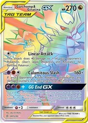 Sintonia Mentale - Garchomp & Giratina GX - Rainbow Rare | 247/236