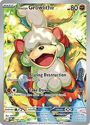 Crepuscolo Mascherato - Hisuian Growlithe - Illustration Rare | 181/167