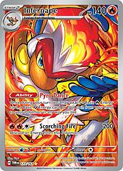 Crepuscolo Mascherato - Infernape - Illustration Rare | 173/167