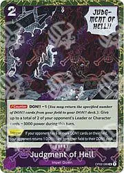 The Best - Premium Booster - Judgment of Hell - Jolly Roger Foil-OP02-089j -561