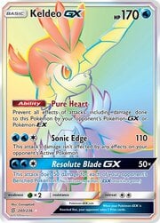 Sintonia Mentale - Keldeo GX - Rainbow | 240/236