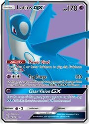 Sintonia Mentale - Latios GX - Secret Rare | 223/236