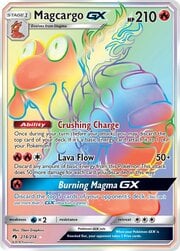 Tuoni Perduti - Magcargo GX - Rainbow Rare | 218/214